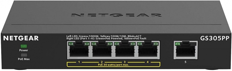 NETGEAR GS305PP - obrázek č. 0