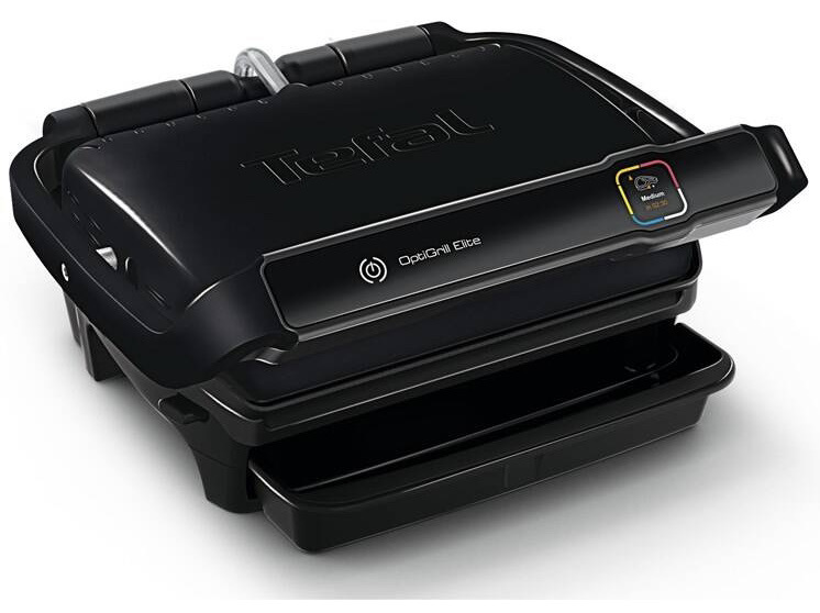 Gril Tefal GC750830 OptiGrill Elite černý - obrázek č. 1