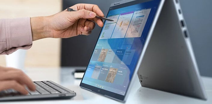 Lenovo ThinkPad X1 Yoga Gen 8 (21HQ004RCK), Grey - obrázek č. 3