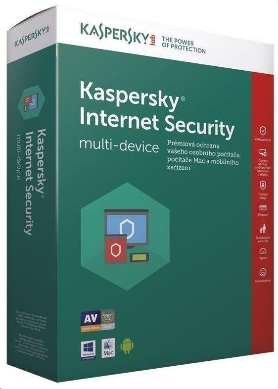 Kaspersky Internet Security CZ multi-device, (5PC/1) - obrázek č. 0