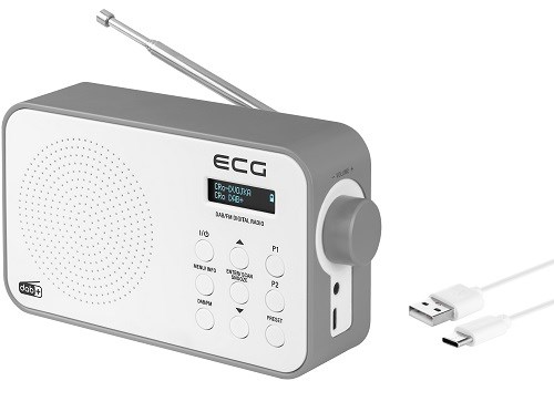 ECG RD 110 DAB funkce