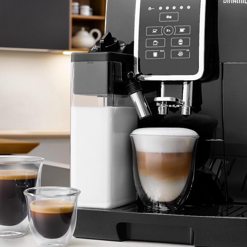 DeLonghi ECAM 350 50SB systém na mléko