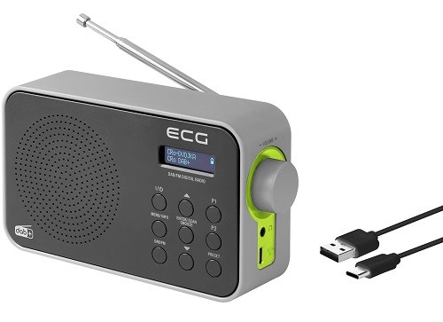ECG RD 110 DAB funkce