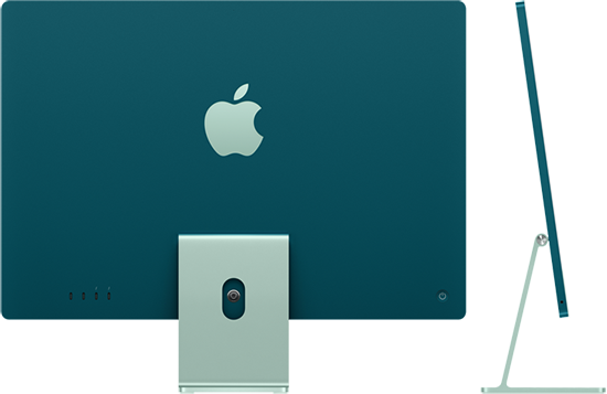 Apple iMac 24" 4,5K Retina M1 /8GB/256GB/8-core GPU, stříbrná - obrázek č. 3