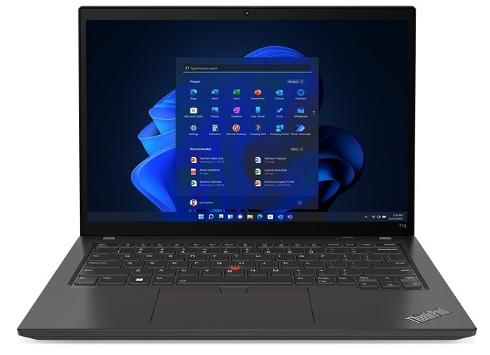 Lenovo ThinkPad T14 Gen 3 (Intel), černá (21AH0093CK) - obrázek č. 5