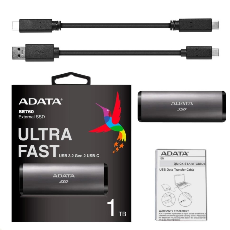 ADATA SE760 2TB Black - obrázek č. 0