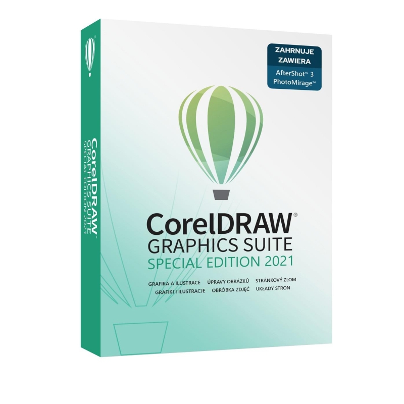 CorelDRAW Graphics Suite Special Edition 2021 CZ/PL ESD - obrázek č. 0