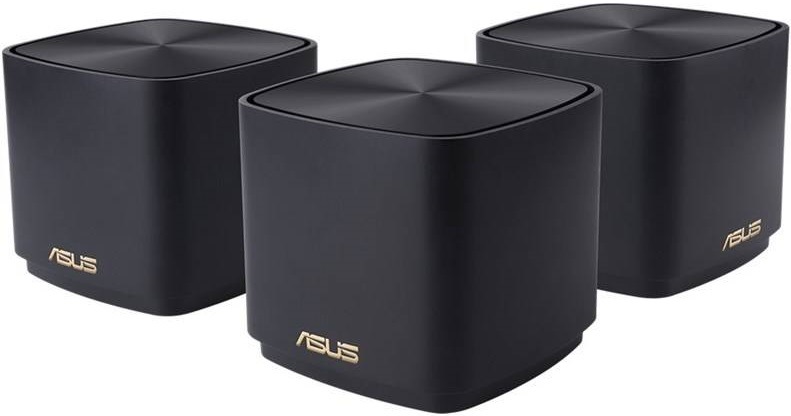 Komplexní Wi-Fi systém Asus ZenWiFi XD4 Plus (3-pack) (90IG07M0-MO3C50) černý - obrázek č. 1