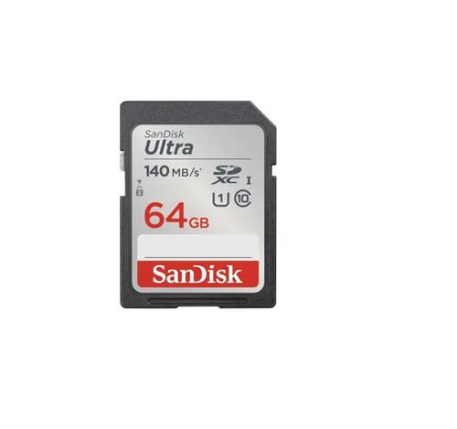 SanDisk Ultra SDXC 64GB 140MB/s Class10 UHS-I - obrázek č. 0