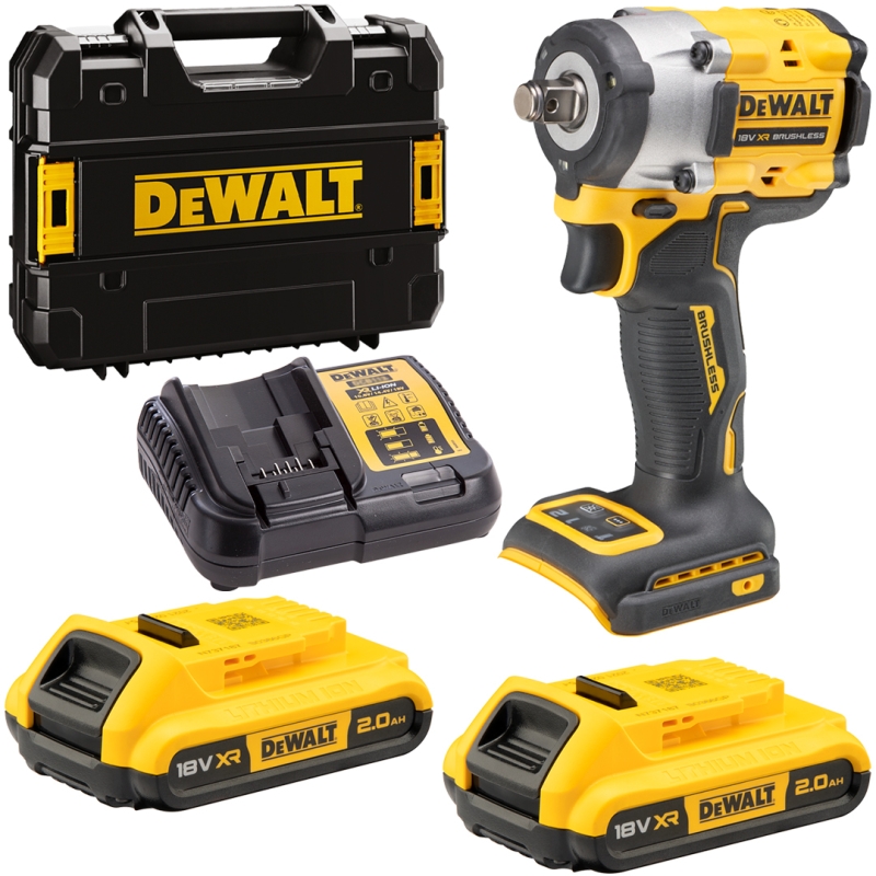 DeWalt Rázový utahovák 1/2 18V 406Nm 2x2Ah DCF921D2T - obrázek č. 0