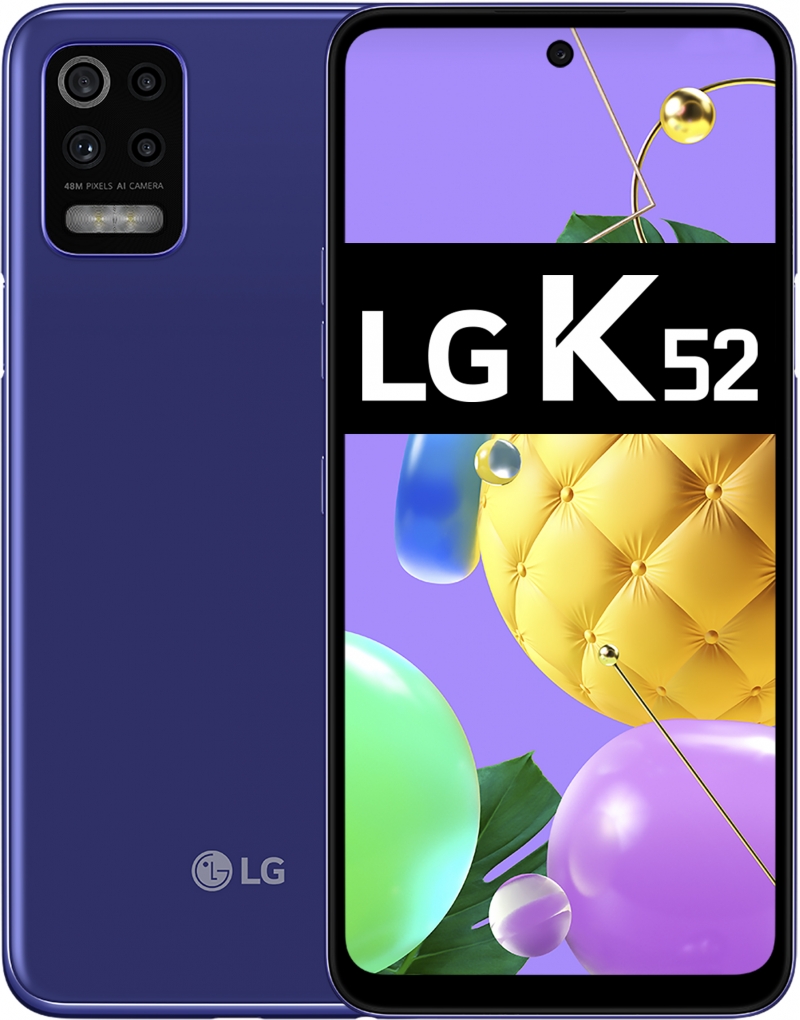 LG K52 modrá - obrázek č. 0