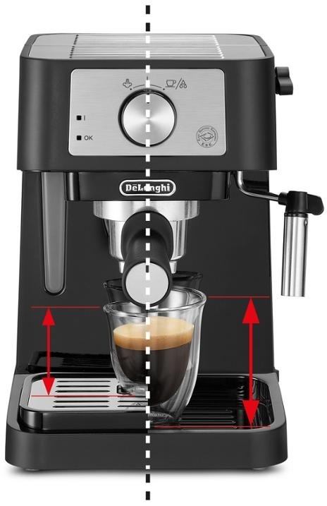 Espresso DeLonghi Stilosa EC 260.BK černé - obrázek č. 4