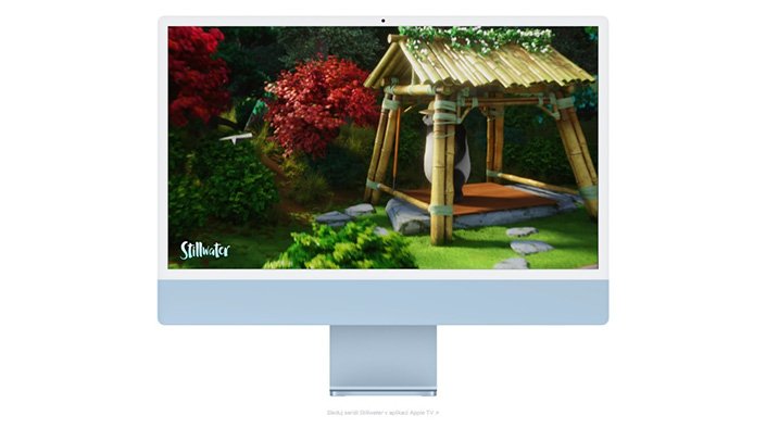 Apple iMac 24" 4,5K Retina M1 /8GB/256GB/7-core GPU, modrá - obrázek č. 5