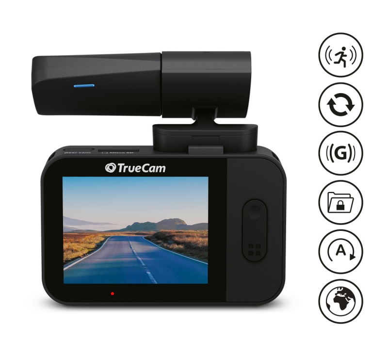 TrueCam M7 GPS Dual, kamera do auta - obrázek č. 5