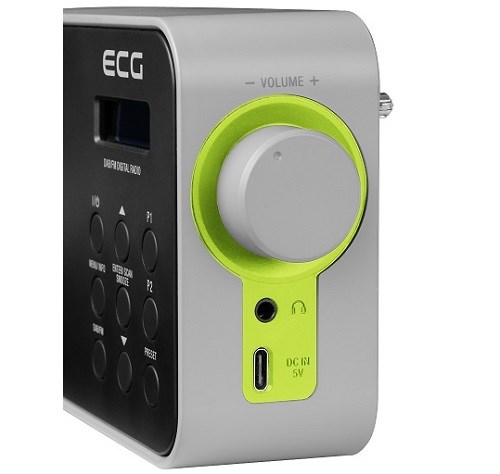 ECG RD 110 DAB ovládání