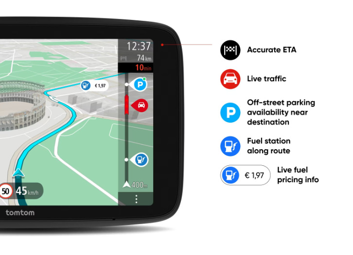 Navigační systém GPS Tomtom GO Superior 6 černý - obrázek č. 3