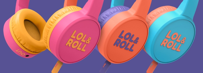 Sluchátka Energy Sistem Lol&Roll Pop Kids (451869) oranžová - obrázek č. 4