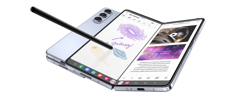 Mobilní telefon Samsung Galaxy Z Fold5 5G 12 GB / 512 GB (SM-F946BZECEUE) béžový - obrázek č. 7