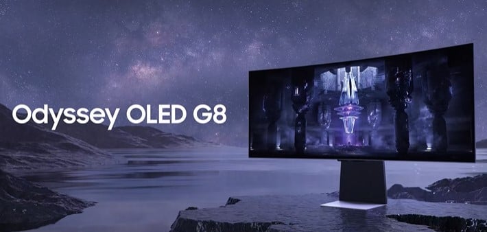 Samsung Odyssey G85SB - QD-OLED monitor 34" - obrázek č. 1