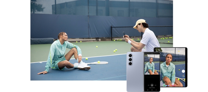 Mobilní telefon Samsung Galaxy Z Fold5 5G 12 GB / 512 GB (SM-F946BZECEUE) béžový - obrázek č. 8