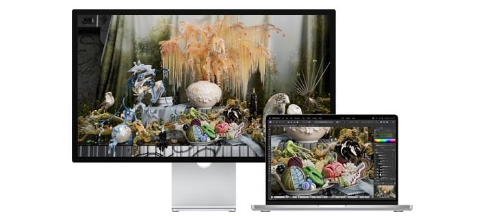 Apple Studio Display 5K - LED monitor 27", Standardní sklo, VESA adaptér, bez stojanu - obrázek č. 4