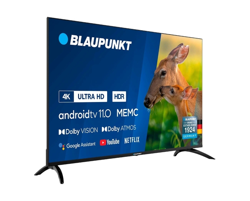 BLAUPUNKT 50UBC6000 televizor 50" 4K Ultra HD Smart TV Wi-Fi Bluetooth Černá - obrázek č. 0