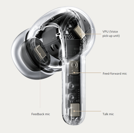 Sluchátka Xiaomi Buds 4 Pro (40676) černá - obrázek č. 7