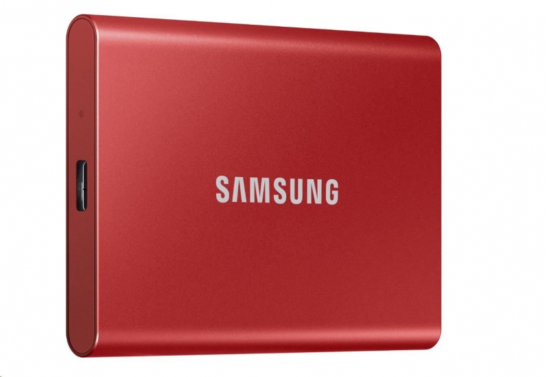 Samsung Externí SSD disk - 1TB - červený - obrázek č. 0