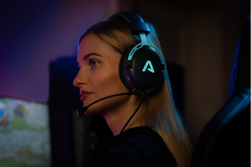 Headset LAMAX Heroes Defender1 (LMXHDE1) černý - obrázek č. 2