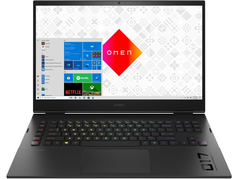 HP Omen 17-ck0003nc, černý (53M19EA#BCM) - obrázek č. 0