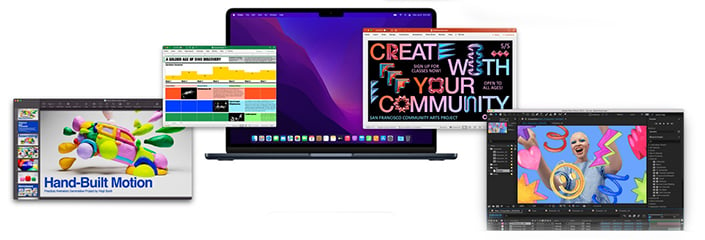 Apple MacBook Air 13, M2 8-core, 8GB, 512GB, 10-core GPU, temně inkoustová (M2, 2022) (CZ) - obrázek č. 2