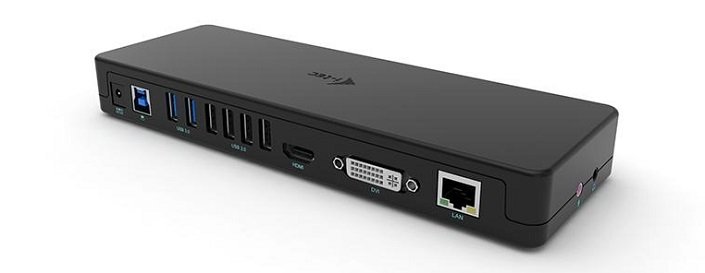 i-tec dokovací stanice USB 3.0 / USB-C / Thunderbolt, 4K, 3x HDMI, PD, 70W, černá - obrázek č. 1