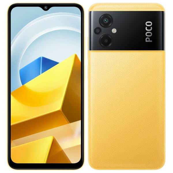 POCO M5 4/64 GB, Yellow - obrázek č. 0