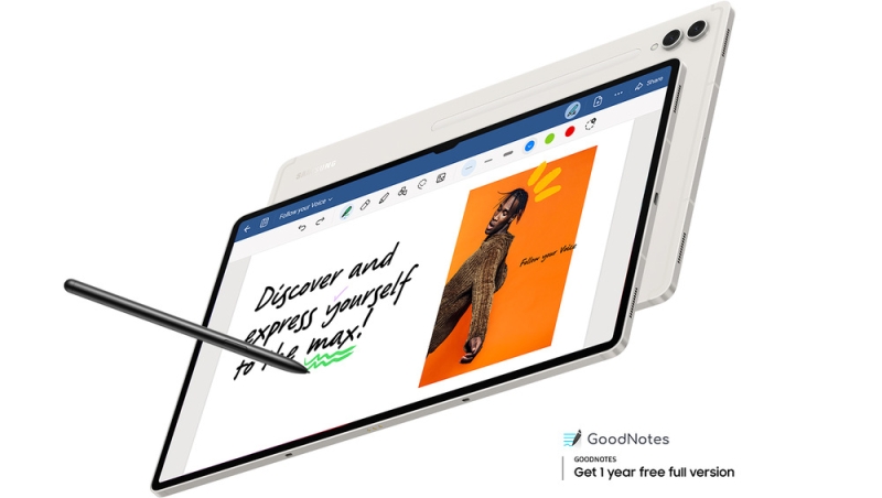 Dotykový tablet Samsung Galaxy Tab S9 12 GB / 256 GB (SM-X710NZEEEUE) béžový - obrázek č. 10