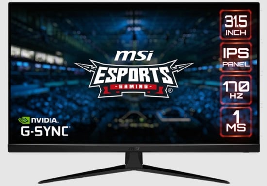 MSI Gaming G321Q - LED monitor 31,5" - obrázek č. 2