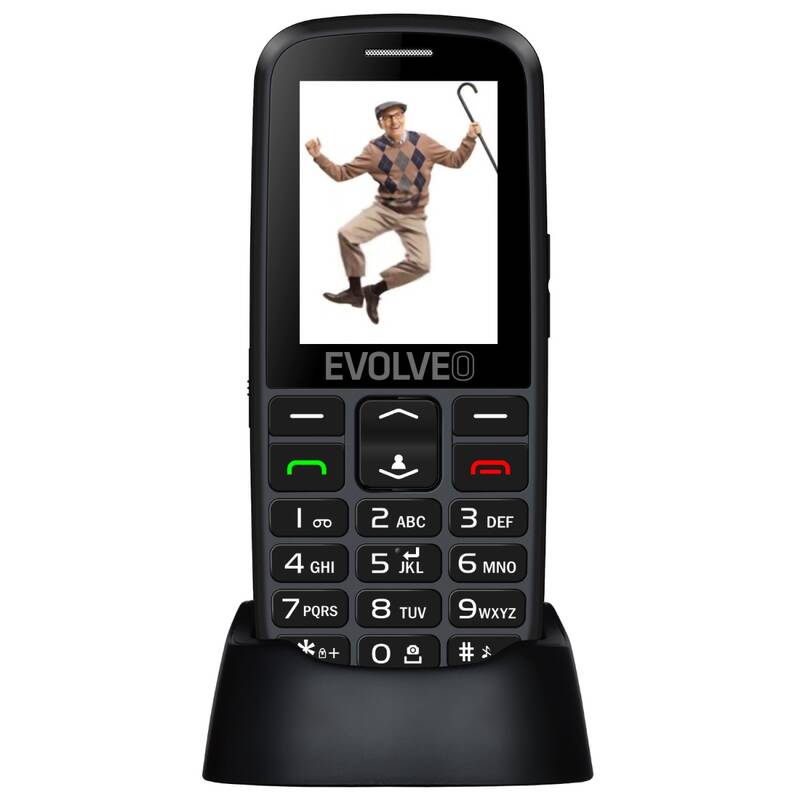 Evolveo EasyPhone EG, Black - obrázek č. 0
