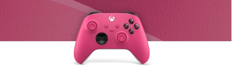 Ovladač Microsoft Xbox Series Wireless (QAU-00083) růžový - obrázek č. 1