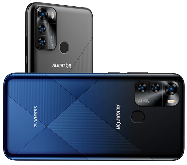 Mobilní telefon Aligator S6550 Duo (AS6550BE) modrý - obrázek č. 7