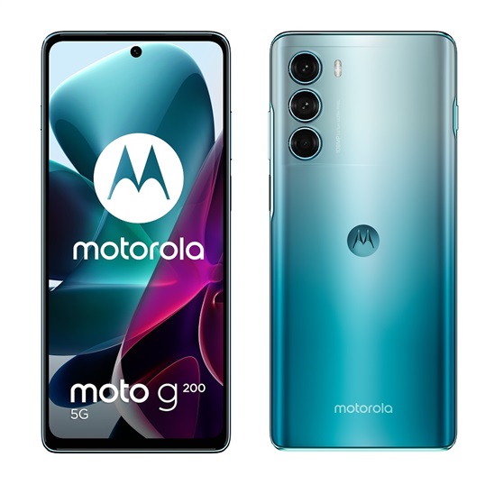 Motorola Moto G200 8/128 GB, Glacier Green - obrázek č. 0