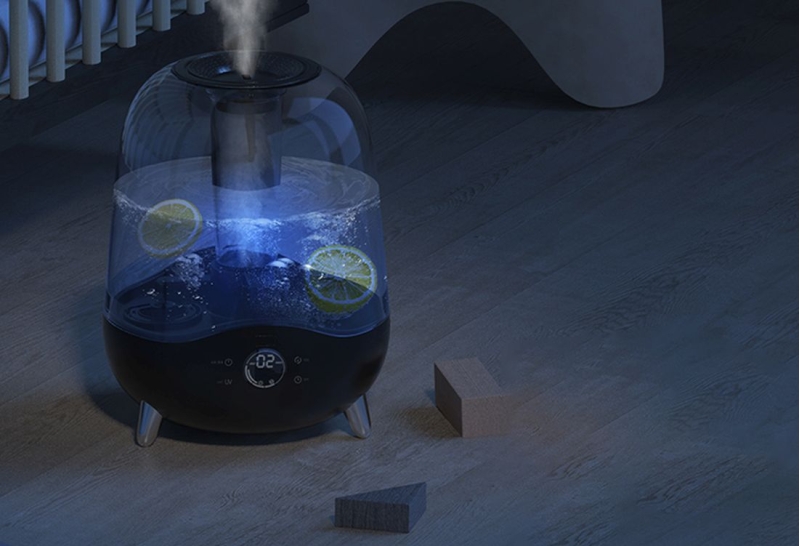 Deerma F327W Ultrasonic zvlhčovač vzduchu 5l, černý - obrázek č. 3