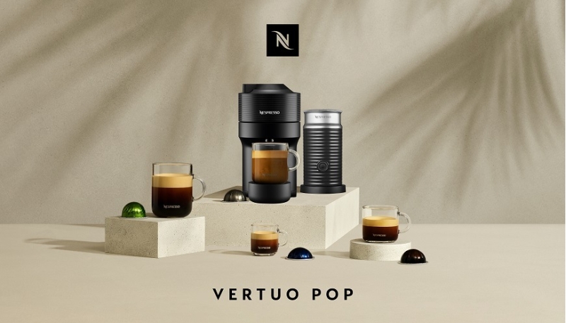 Espresso DeLonghi Nespresso Vertuo Pop ENV90.BAE černé - obrázek č. 2