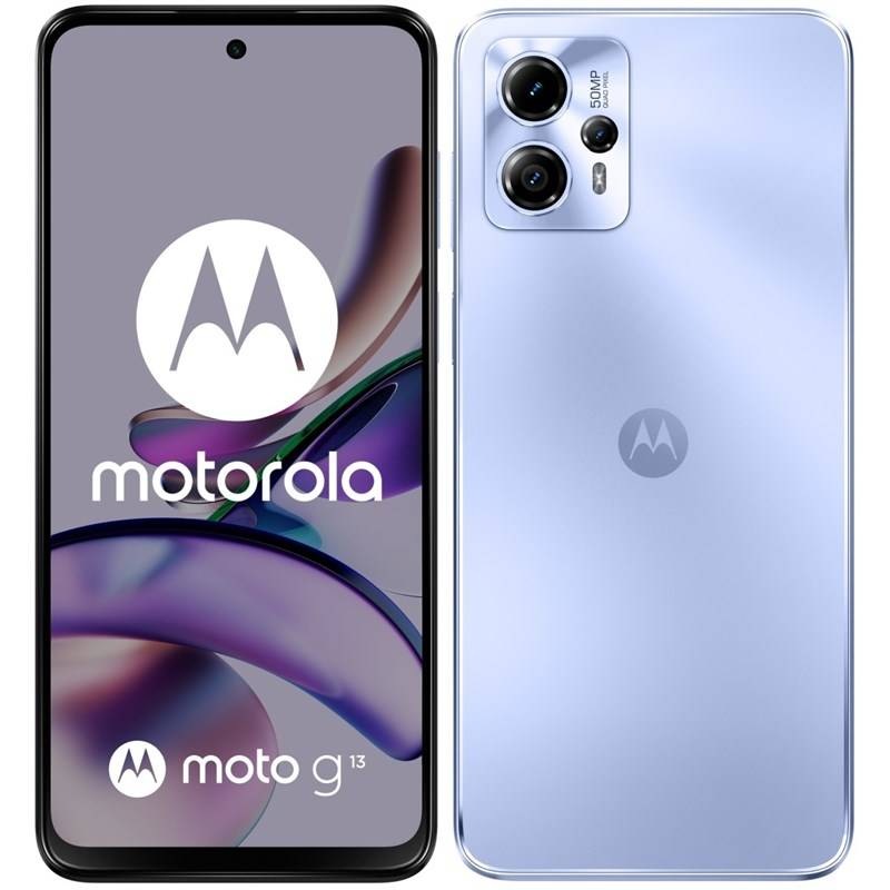 Mobilní telefon Motorola Moto G13 4 GB / 128 GB - Lavender Blue (PAWV0014PL) - obrázek č. 0