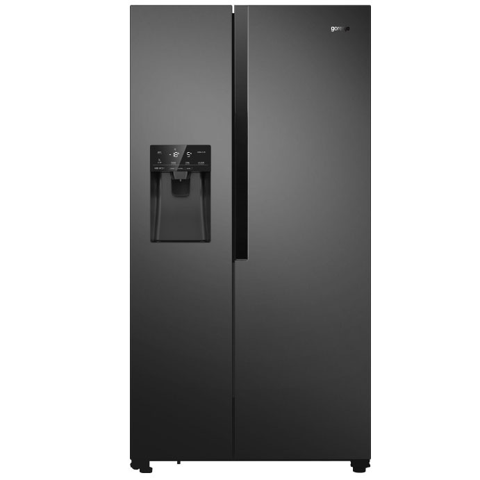 Americká lednice Gorenje NRS9182VB InverterCompressor černá - obrázek č. 4