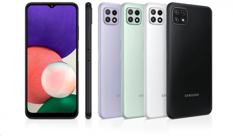 Samsung Galaxy A22 A226 5G 4/128 GB DS, White - obrázek č. 1