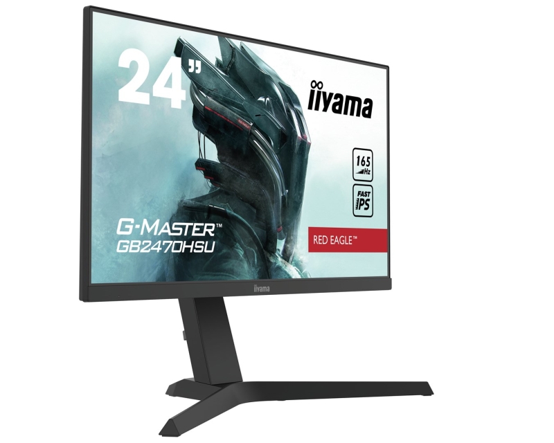 iiyama G-MASTER GB2470HSU-B5 plochý počítačový monitor 60,5 cm (23.8") 1920 x 1080 px Full HD LED Černá - obrázek č. 0