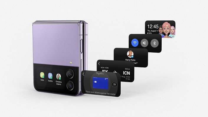 Samsung Galaxy Z Flip4, 8GB/512GB, Composite Gray - obrázek č. 12