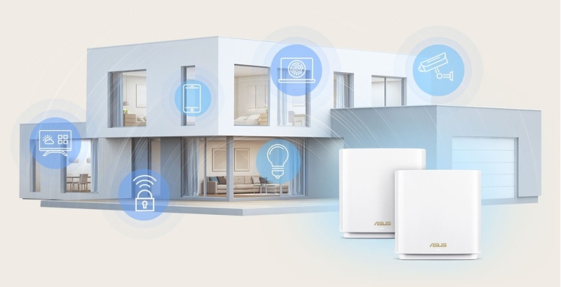 Komplexní Wi-Fi systém Asus ZenWiFi XT9 (1-pack) (90IG0740-MO3B60) bílý - obrázek č. 1