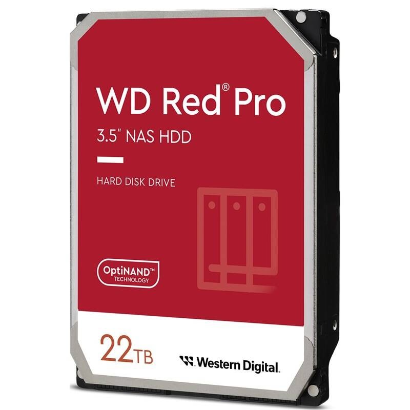 Pevný disk 3,5" Western Digital Red Pro 22TB (WD221KFGX) - obrázek č. 1