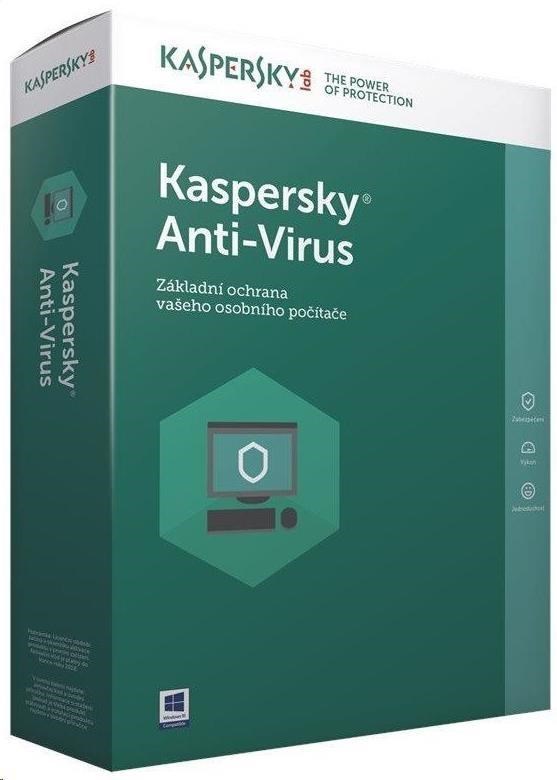 Kaspersky Anti-Virus CZ (5PC/2Y) - obrázek č. 0