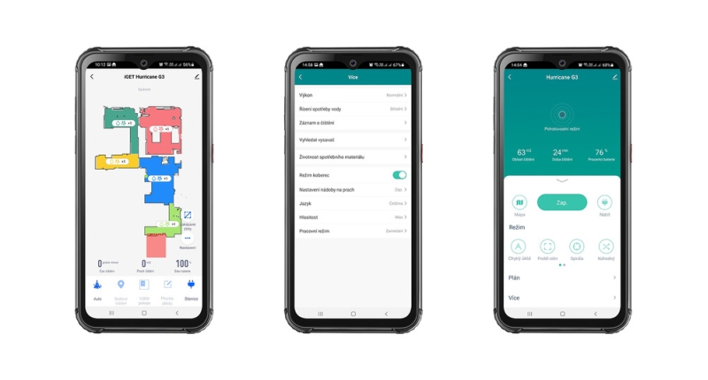 Robotický vysavač iGET HOME Hurricane G3 - obrázek č. 7
